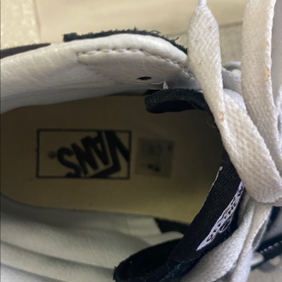 Vans Classic Black and White Checkered High-Tops - Picture 5 of 6